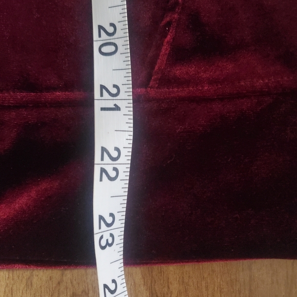 Material Girl Active Womens Velvet Hooded Sweater Jacket Size Small Y2k Coquette - Picture 8 of 11